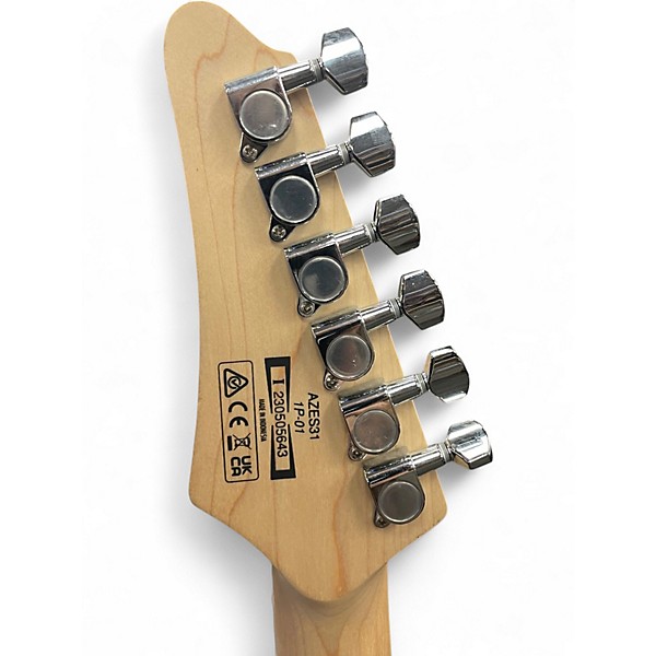 Used Ibanez 1P01 Cream Solid Body Electric Guitar