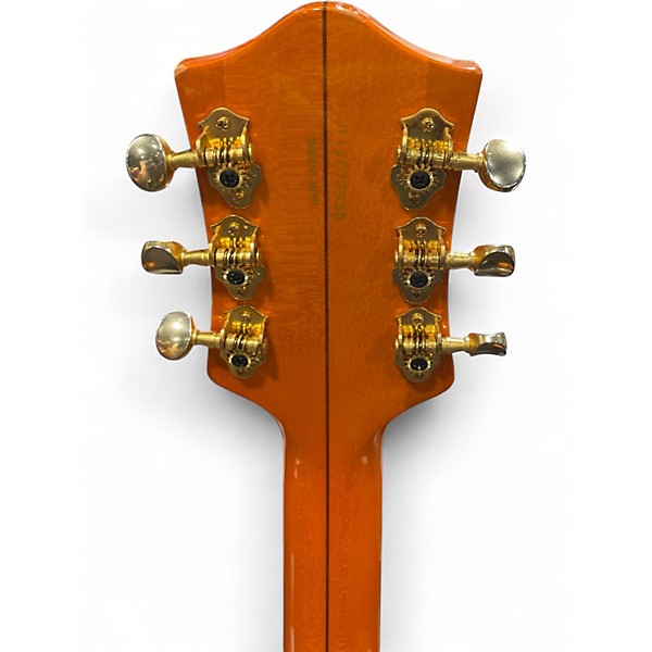 Used Gretsch Guitars G6120DSW Chet Atkins Signature Orange Hollow Body Electric Guitar
