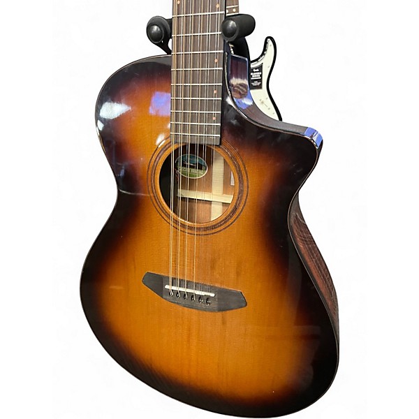 Used Breedlove SOLO PRO CONCERT ED 12 CE 2 Color Sunburst 12 String Acoustic Electric Guitar