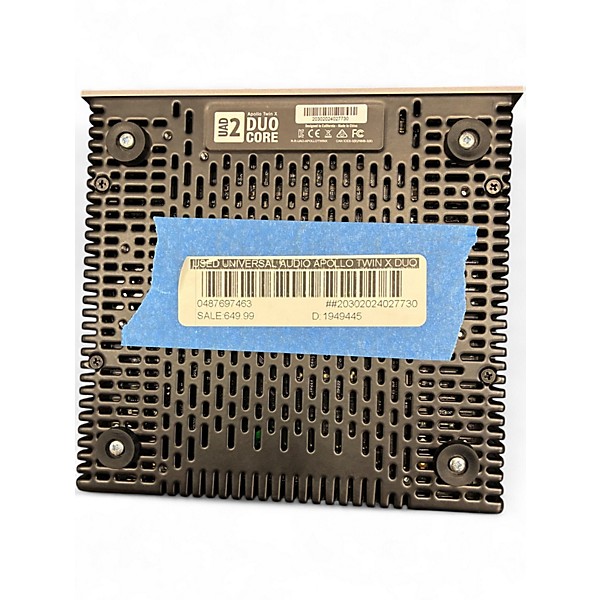 Used Universal Audio Apollo Twin X Duo 3 Audio Interface