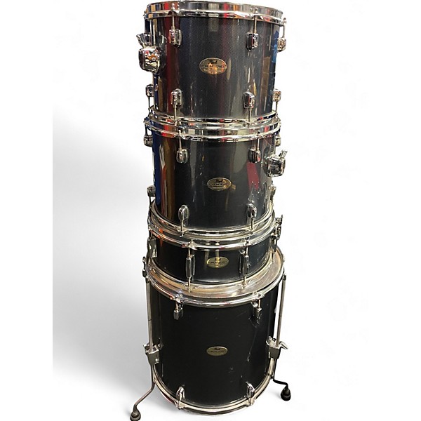 Used Pearl 5 Piece Forum Carbon Fiber Drum Kit
