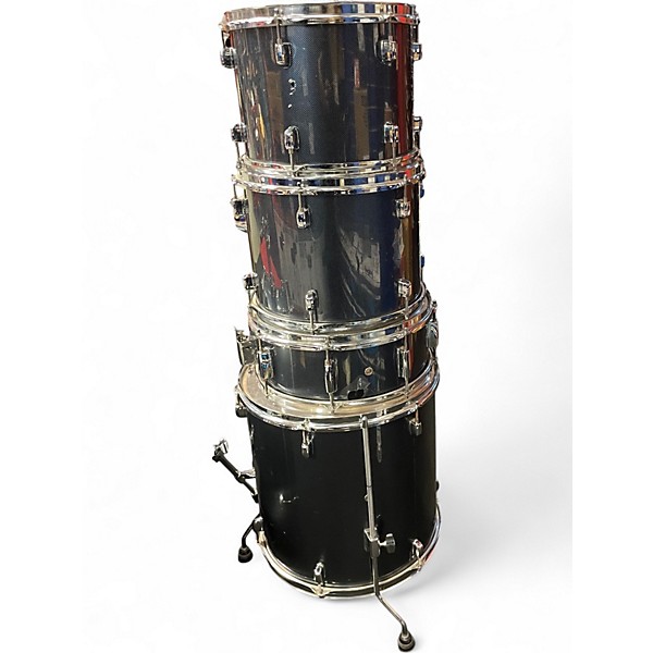 Used Pearl 5 Piece Forum Carbon Fiber Drum Kit