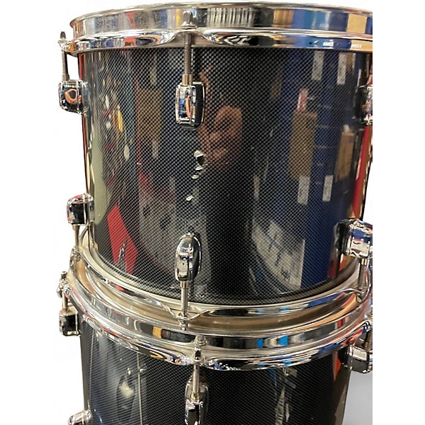 Used Pearl 5 Piece Forum Carbon Fiber Drum Kit