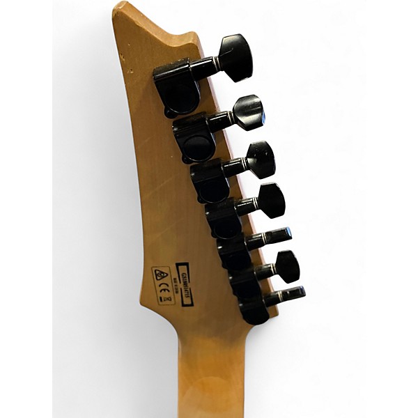 Used Ibanez GRG7221M Metallic Light Blue Solid Body Electric Guitar