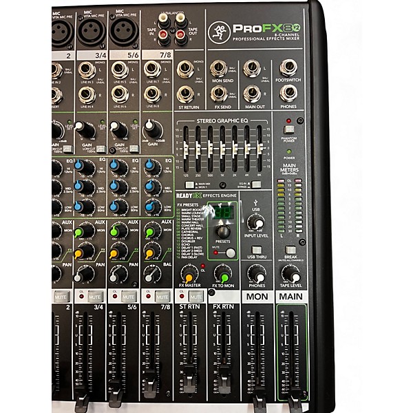 Used Mackie PROFX8 Unpowered Mixer