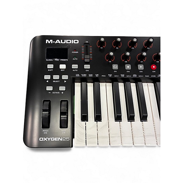 Used M-Audio Oxygen 25 Key MIDI Controller