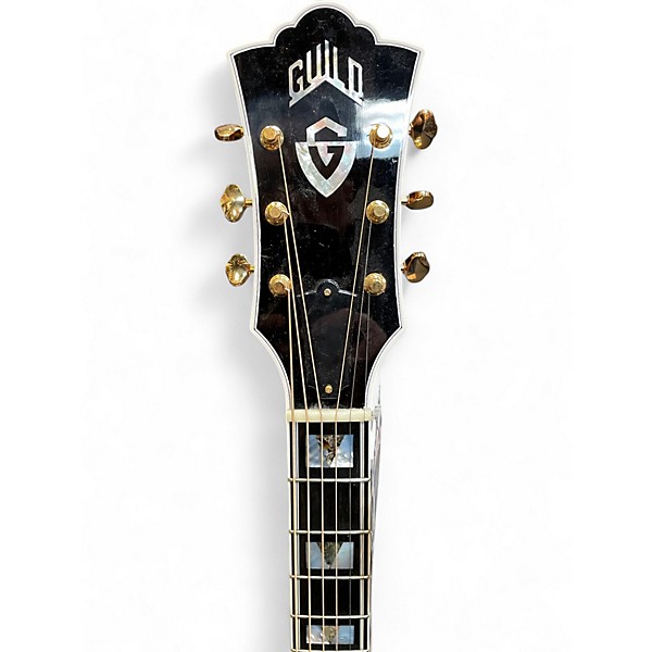 Used Guild F-55E Natural Acoustic Electric Guitar