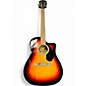Used Fender FA SERIES 3 Tone Sunburst Acoustic Electric Guitar thumbnail