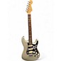 Used 2000s Fender American Standard Stratocaster Inca Silver Solid Body Electric Guitar thumbnail