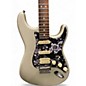 Used 2000s Fender American Standard Stratocaster Inca Silver Solid Body Electric Guitar