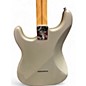 Used 2000s Fender American Standard Stratocaster Inca Silver Solid Body Electric Guitar