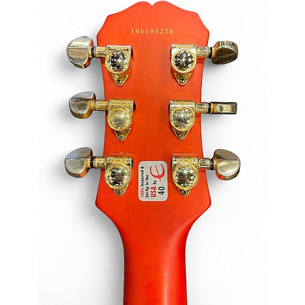 Used Epiphone Les Paul Ultra Faded Cherry Sunburst Solid Body Electric Guitar