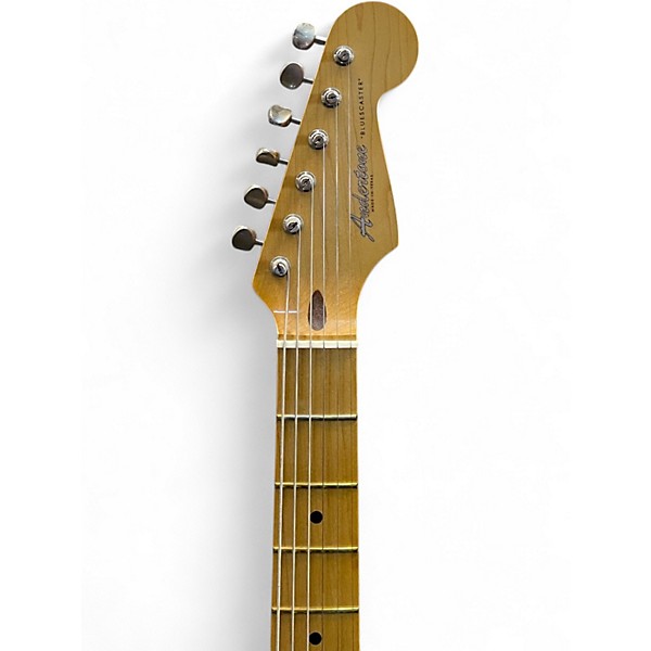 Used Andertone bluescaster Black Solid Body Electric Guitar