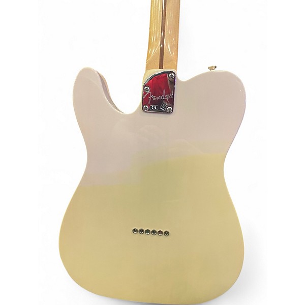 Used Fender Nashville Telecaster Cream Solid Body Electric Guitar