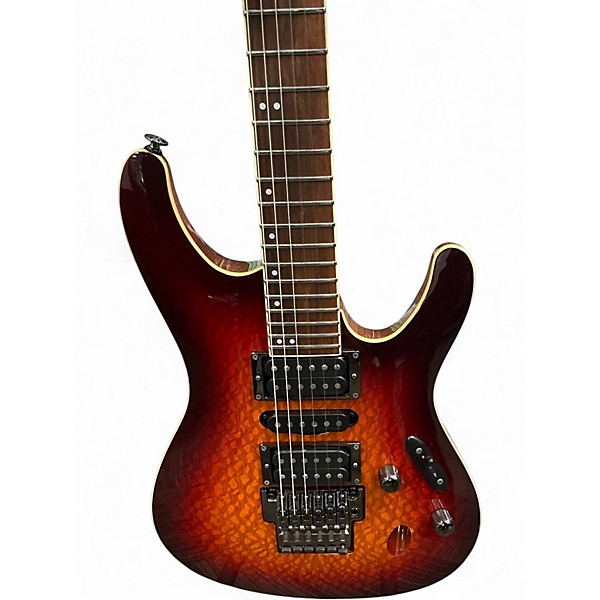 Used Ibanez S6570SK Sunburst Solid Body Electric Guitar