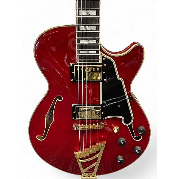 Used D'Angelico EXCEL SS Red Hollow Body Electric Guitar