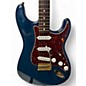 Used Fender Deluxe Players Stratocaster Sapphire Blue Trans Solid Body Electric Guitar thumbnail