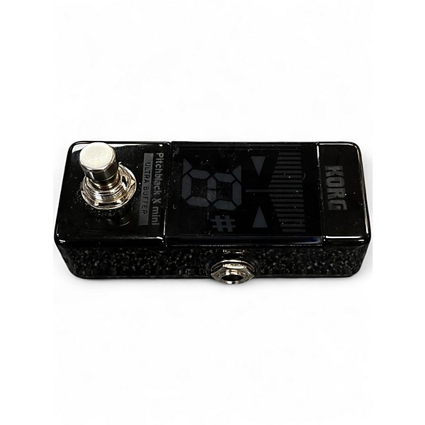 Used KORG PITCHBLACK X MINI Tuner Pedal