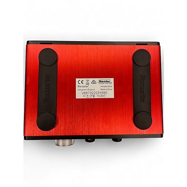 Used Focusrite Scarlett Solo Gen 2 Audio Interface