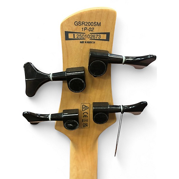 Used Ibanez GSR200SM NATURAL GRAY BURST Electric Bass Guitar