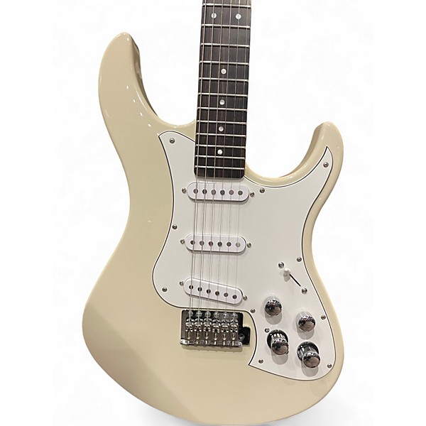 Used Line 6 VARIAX STANDARD Cream Solid Body Electric Guitar