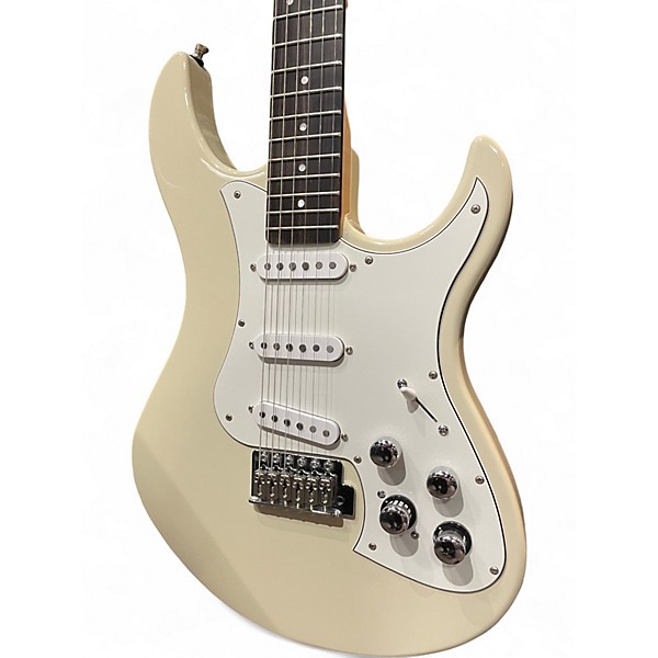 Used Line 6 VARIAX STANDARD Cream Solid Body Electric Guitar