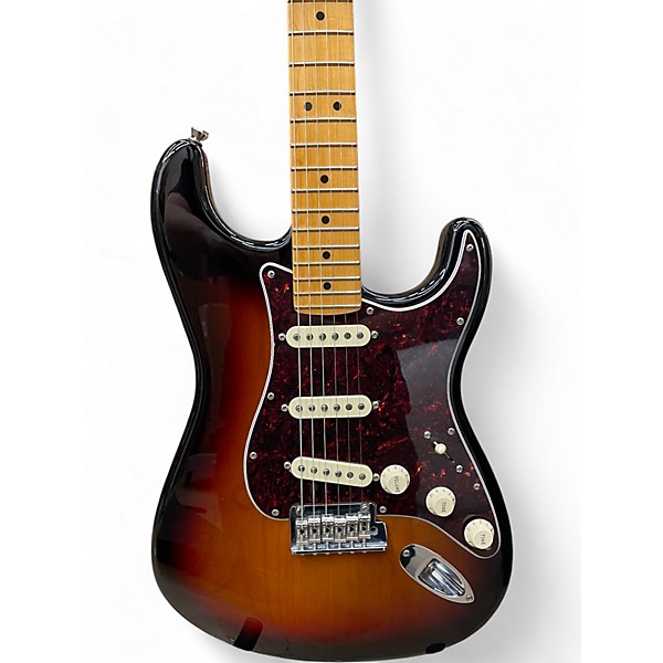 Used Fender American Professional II Stratocaster 3 Color Sunburst Solid Body Electric Guitar