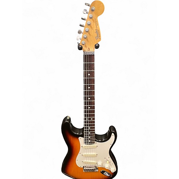 Used Fender 1999 American Deluxe Stratocaster 3 Color Sunburst Solid Body Electric Guitar