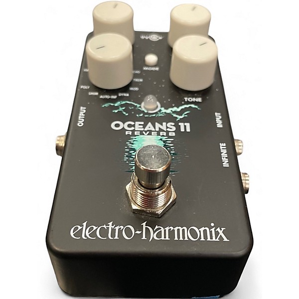 Used Electro-Harmonix Oceans 11  Reverb Effect Pedal