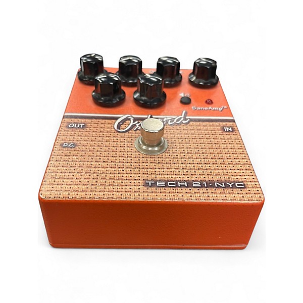 Used Tech 21 SansAmp Oxford Orange Effect Pedal