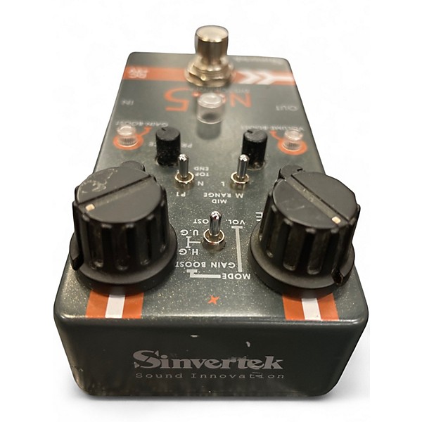 Used Sinvertek No. 5 Distortion Effect Pedal