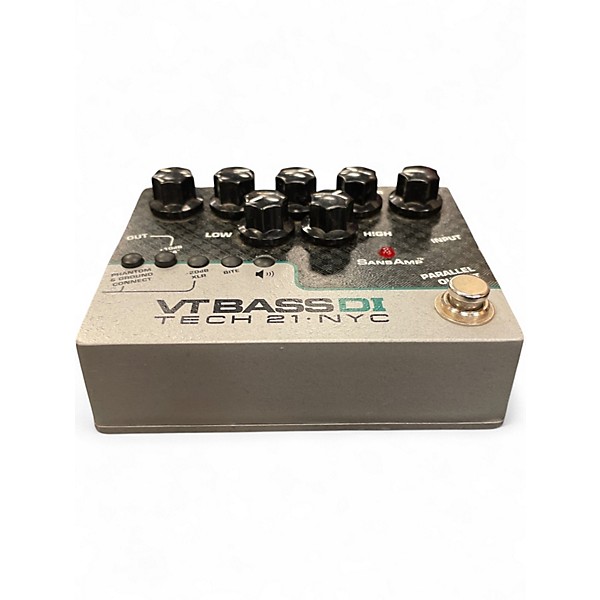 Used Tech 21 CSVTBDI Sansamp Character Series VT Bass DI Bass Effect Pedal
