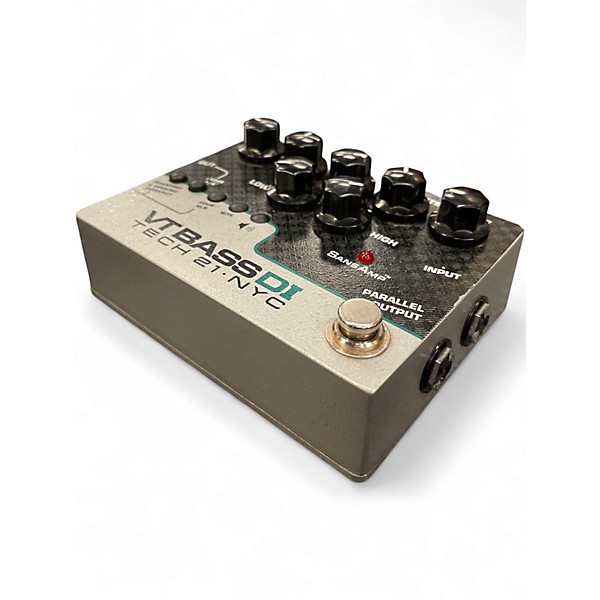Used Tech 21 CSVTBDI Sansamp Character Series VT Bass DI Bass Effect Pedal