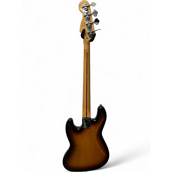 Used Squier Vintage Modified FRETLESS JAZZ Bass  3 Color Sunburst Electric Bass Guitar