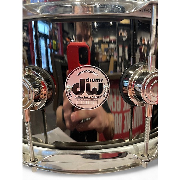 Used DW 6X14 Collector's Series Snare Black Drum