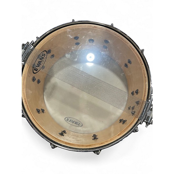 Used Mapex 14in Black Panther Premium Snare smoke grey Drum