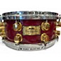 Used Mapex 14in orion classic series snare red Drum thumbnail