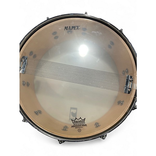 Used Mapex 14in orion classic series snare red Drum