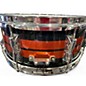 Used Yamaha 14in Tour Custom snare black and red Drum