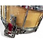 Used Pearl 14in custom maple natural Drum