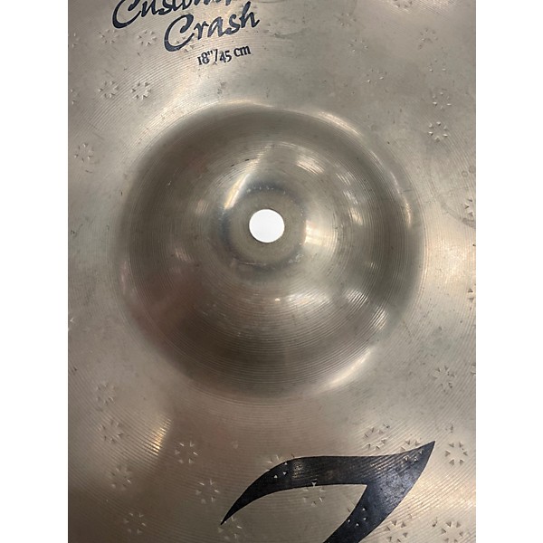 Used Zildjian 16in Z Custom Rock Crash Cymbal