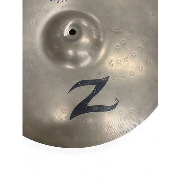 Used Zildjian 16in Z Custom Rock Crash Cymbal