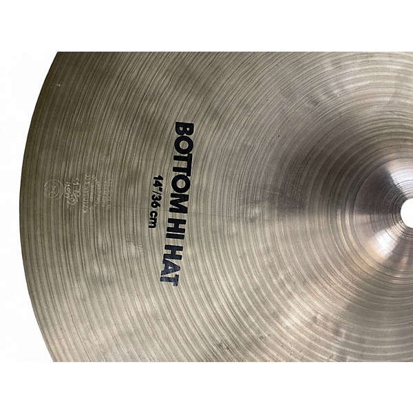 Used Zildjian 14in K Hi Hat Bottom Cymbal