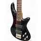 Used Schecter Guitar Research DELUXE 4 STRING Black Electric Bass Guitar