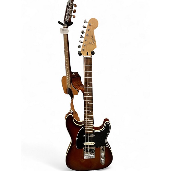 Used Squier Paranormal Custom Nashville Stratocaster 2 Color Sunburst Solid Body Electric Guitar