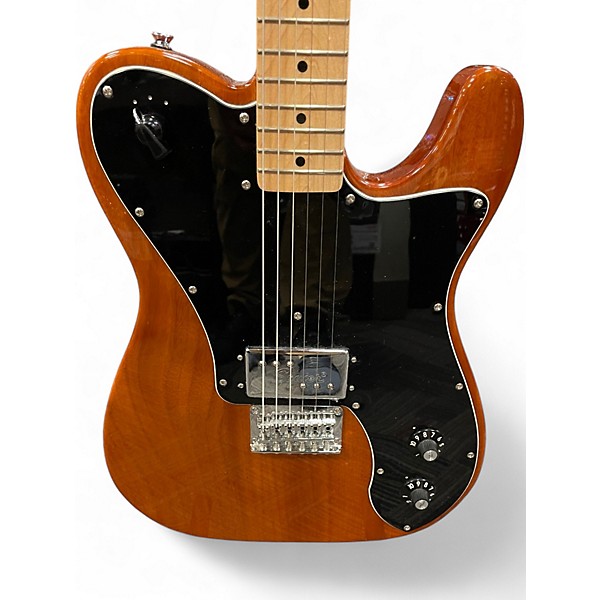 Used Squier Paranormal Esquire Deluxe Mocha Solid Body Electric Guitar