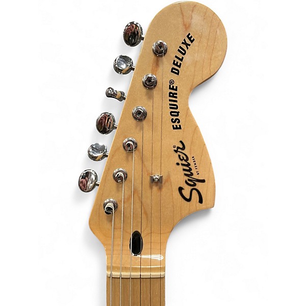 Used Squier Paranormal Esquire Deluxe Mocha Solid Body Electric Guitar