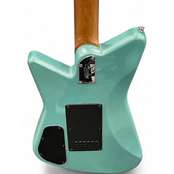 Used Sterling by Music Man Mariposa Green Solid Body Electric Guitar