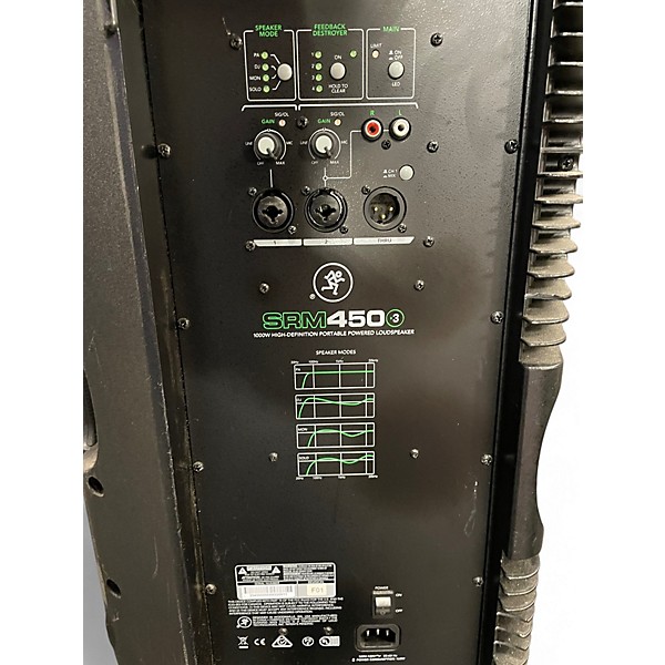 Used Mackie SRM450V1 Powered Speaker