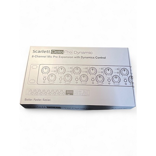 Used Focusrite OctoPre Dynamic Audio Interface